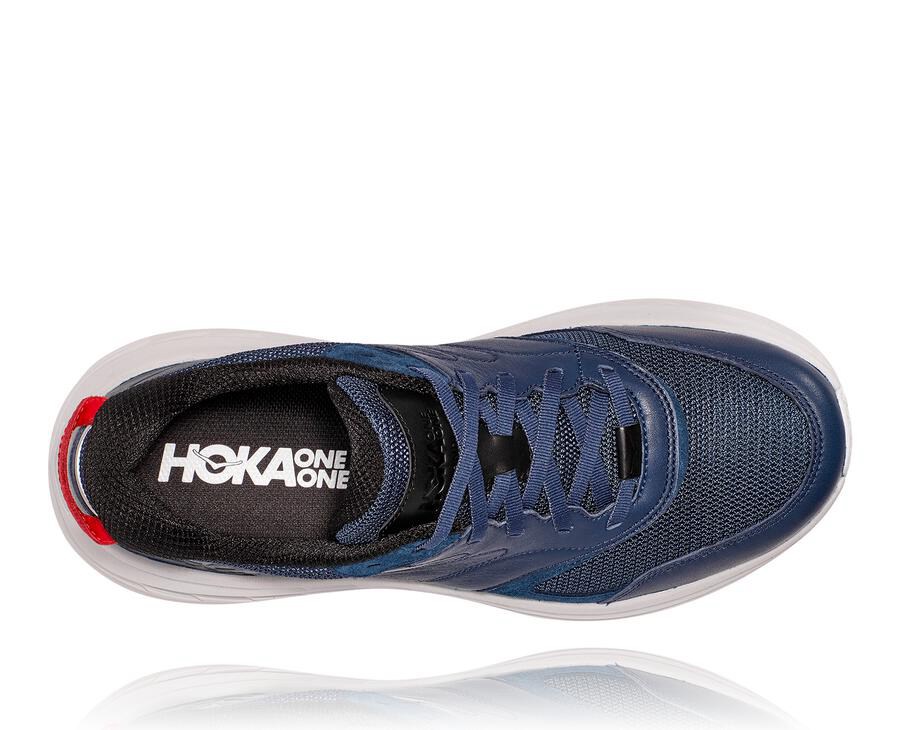 Hoka One One Løbesko Dame - Bondi L - Mørkeblå/Hvide - 514987JDC